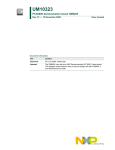 UM10323 PCA9600 demonstration board OM6293 Rev. 01 — 15 December 2008 User manual