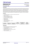 RNA52A10T  Data Sheet Descriptive Title