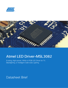 Atmel LED Driver-MSL3082