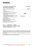 TCA 505 BG IC for Inductive Proximity Switches with Short-Circuit Protection