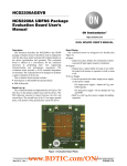 NCS2200AGEVB NCS2200A UDFN6 Package Evaluation Board User's Manual