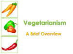 Vegetarianism A Brief Overview