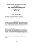 Statement to the United States Commission on Ocean Policy [Preliminary]