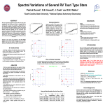 Spectral Variations of Several RV Tauri Type Stars Patrick Durant