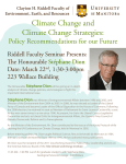 Climate Change and Climate Change Strategies: Policy Recommendations for our Future
