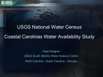 USGS National Water Census Coastal Carolinas Water Availability Study Chad Wagner