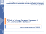 Enhancing access to information on climate change, natural disasters and