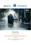 Mainstreaming Climate Change into National Urban Policies Background Paper