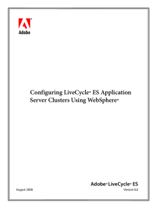 bb c Configuring LiveCycle ES Application