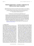 Hybrid optoelectronic correlator architecture for shift-invariant target recognition Mehjabin Sultana Monjur, Shih Tseng,