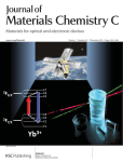 Journal of Materials for optical and electronic devices www.rsc.org/MaterialsC