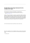 Parallel Optics Technology Assessment for the Versatile Link Project