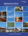 Agritourism in Focus A Guide for Tennessee Farmers Extension PB 1754