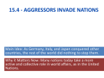 15.4 - AGGRESSORS INVADE NATIONS