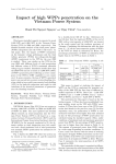 Impact of high WPPs penetration on the Vietnam Power System Vijay Vittal