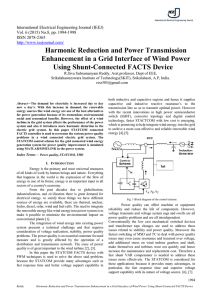 International Electrical Engineering Journal (IEEJ) Vol. 6 (2015) No.8, pp. 1994-1998