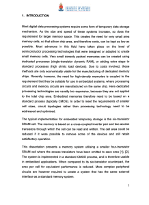 Most digital data processing systems require some form of temporary... mechanism. As the size and speed of these systems