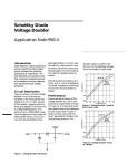hH Schottky Diode Voltage Doubler Application Note 956-4