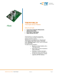 TSEV0108L39 Thermopile Sensor Module SPECIFICATIONS