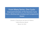 From Many Series, One Cycle:  y Improved Estimates of the Business Cycle  from a Multivariate Unobserved Components 