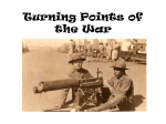 Turning Points of the War