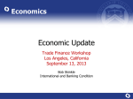 Economic Update  Economics Trade Finance Workshop