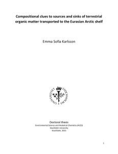 Compositional clues to sources and sinks of terrestrial