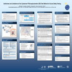 Usefulness and Limitations of the Cytosensor