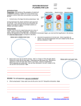 HONORS BIOLOGY PLASMOLYSIS LAB INTRODUCTION: