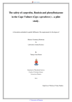 The safety of carprofen, flunixin and phenylbutazone Gyps coprotheres study.