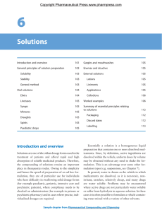 6 Solutions Copyright Pharmaceutical Press www.pharmpress.com