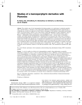 Studies of a benzoporphyrin derivative with Pluronics and D. Dolphin