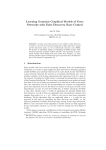 Learning Gaussian Graphical Models of Gene Jose M. Pe˜ na