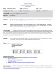 University of Vermont Department of Mathematics &amp; Statistics STAT 51 Syllabus Course: