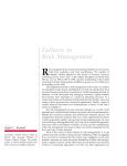 R Failures in Risk Management