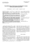 Cost-effectiveness of full-course oral levofloxacin in severe community-acquired pneumonia J-B. Wasserfallen