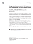 Longitudinal assessment in COPD patients: multidimensional variability and outcomes