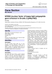 Gene Section NFKB2 (nuclear factor of kappa light polypeptide