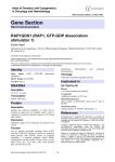 Gene Section RAP1GDS1 (RAP1, GTP-GDP dissociation stimulator 1) Atlas of Genetics and Cytogenetics