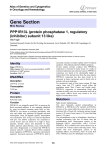 Gene Section PPP1R13L (protein phosphatase 1, regulatory (inhibitor) subunit 13 like)