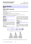 Gene Section CD97 (CD97 molecule) Atlas of Genetics and Cytogenetics