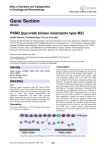 Gene Section PKM2 (pyruvate kinase isoenzyme type M2) in Oncology and Haematology