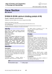 Gene Section S100A10 (S100 calcium binding protein A10) in Oncology and Haematology