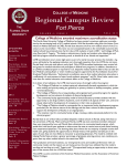 Regional Campus Review Fort Pierce