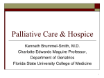 Palliative Care &amp; Hospice