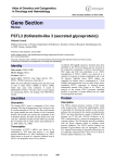 Gene Section FSTL3 (follistatin-like 3 (secreted glycoprotein)) Atlas of Genetics and Cytogenetics