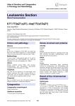 Leukaemia Section t(17;17)(q21;q21), dup(17)(q12q21) Atlas of Genetics and Cytogenetics in Oncology and Haematology