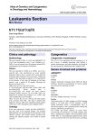 Leukaemia Section t(11;11)(q13;q23) Atlas of Genetics and Cytogenetics in Oncology and Haematology