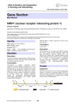 Gene Section NRIP1 (nuclear receptor interacting protein 1)