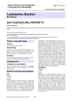 Leukaemia Section del(11)(q23q23) MLL/ARHGEF12 Atlas of Genetics and Cytogenetics in Oncology and Haematology